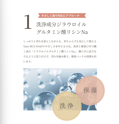 【Tant RUX】タントリュクス ソープ